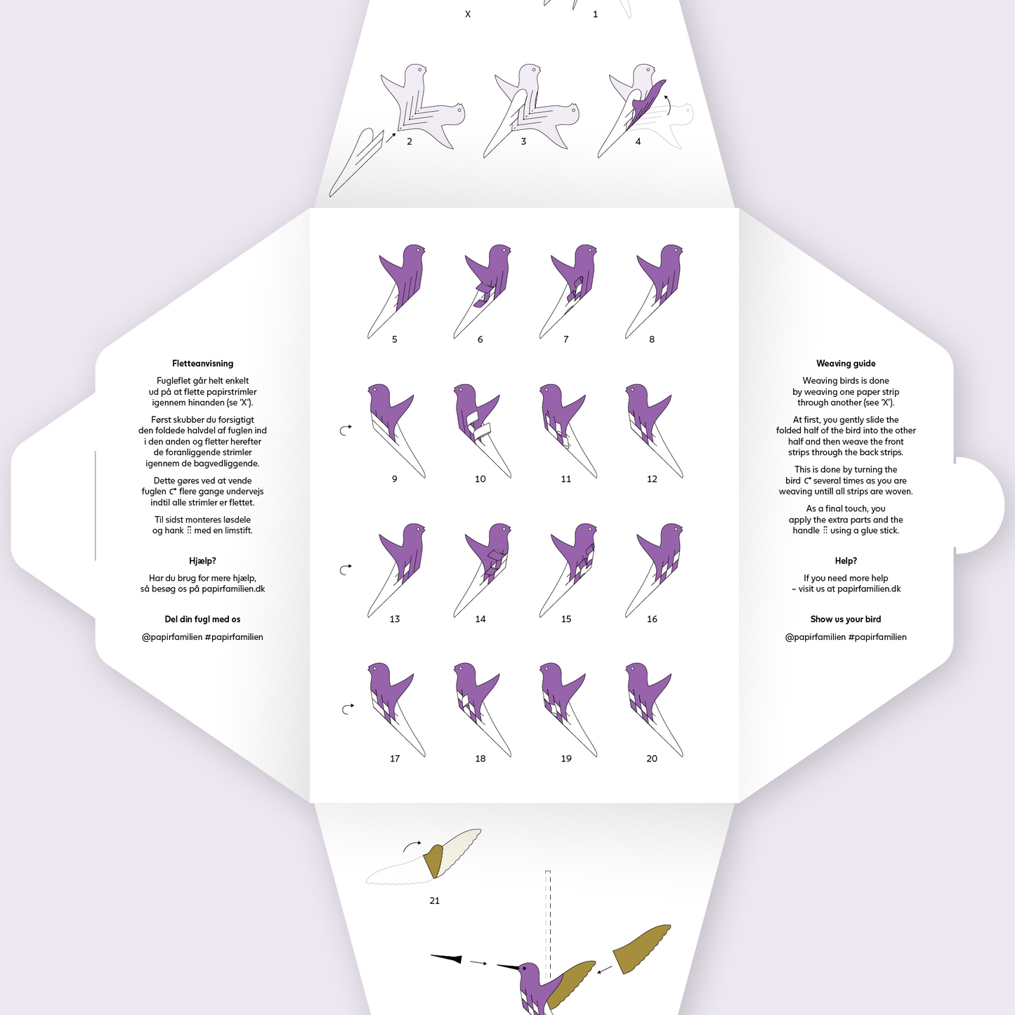 Hummingbird (purple)