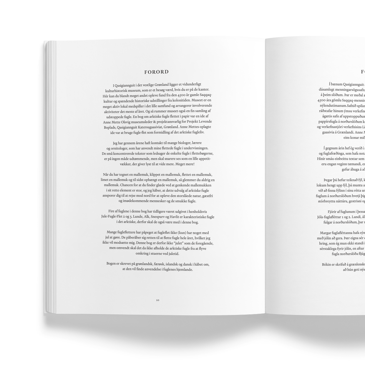 Flettede Arktiske Fugle - Flettede Fugle