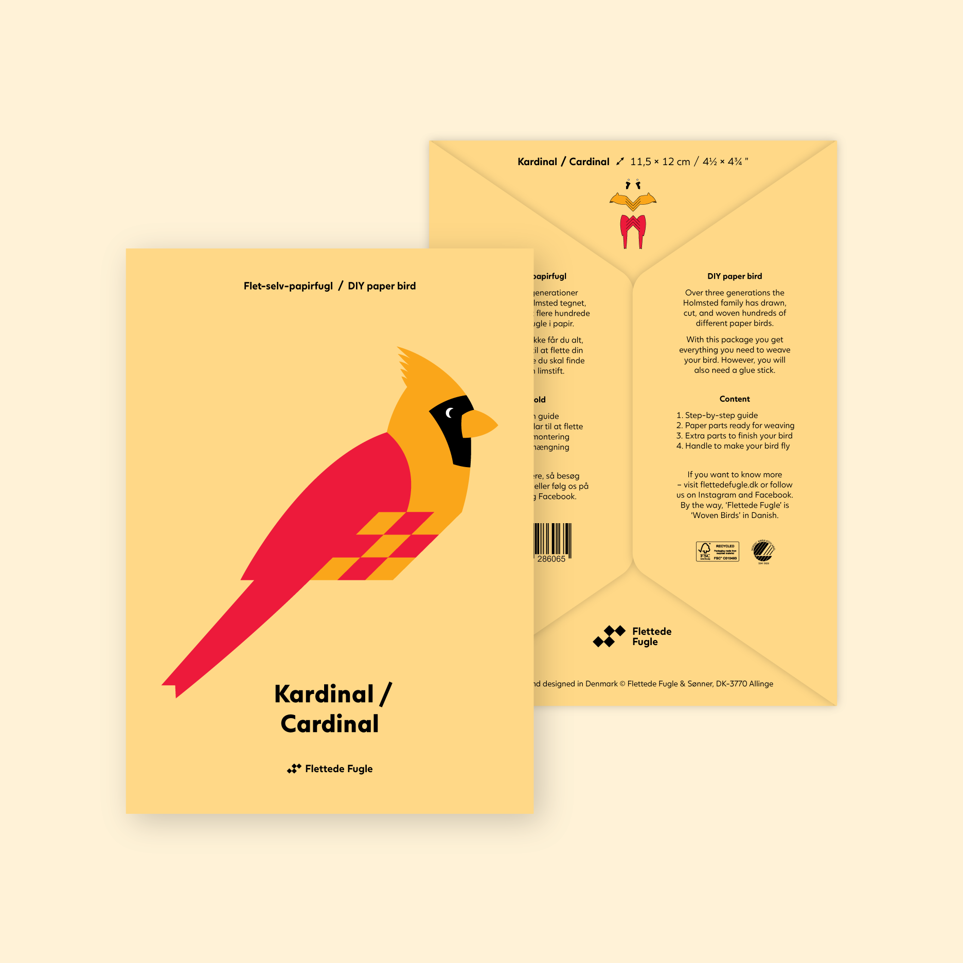 Kardinal - Flettede Fugle