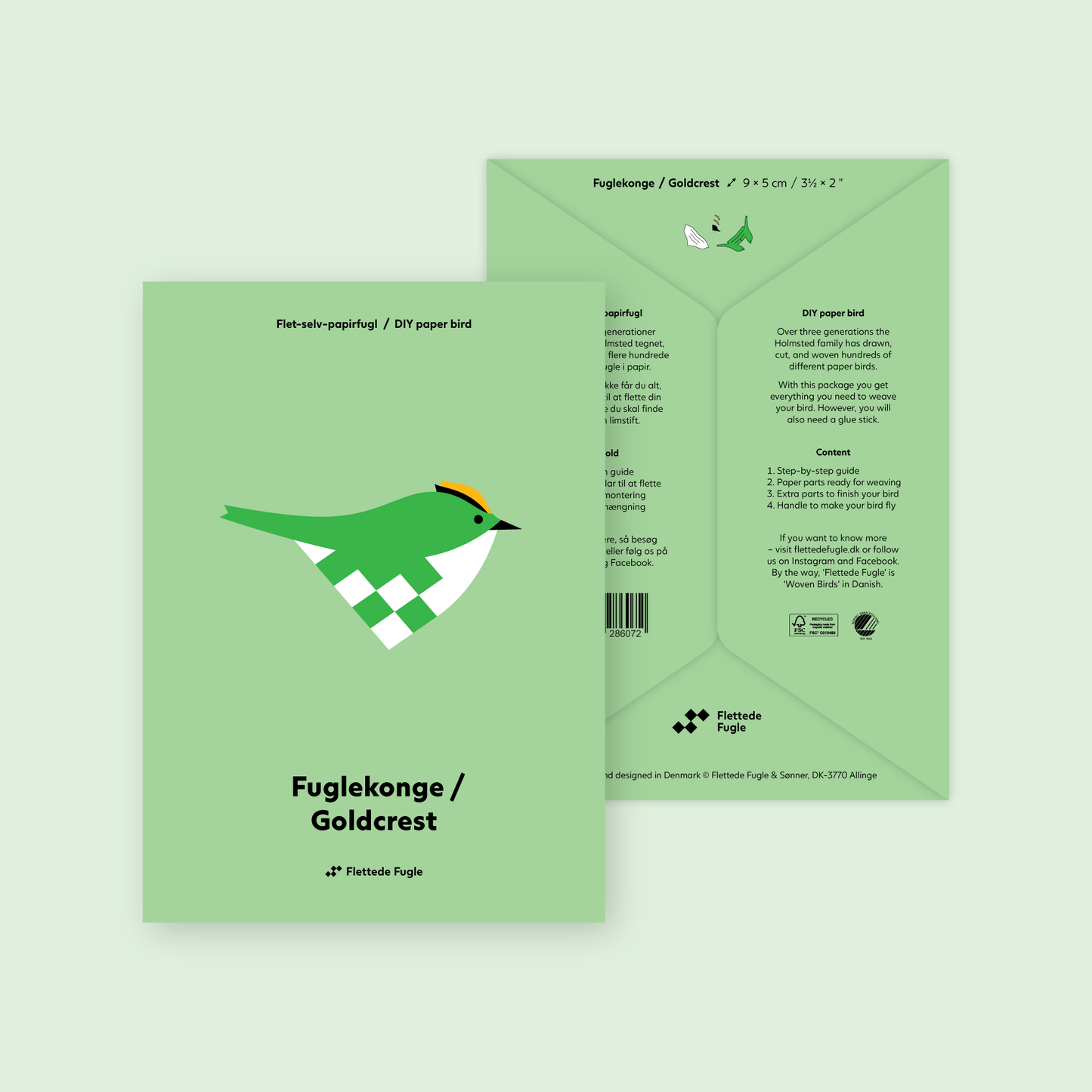 Fuglekonge - Flettede Fugle