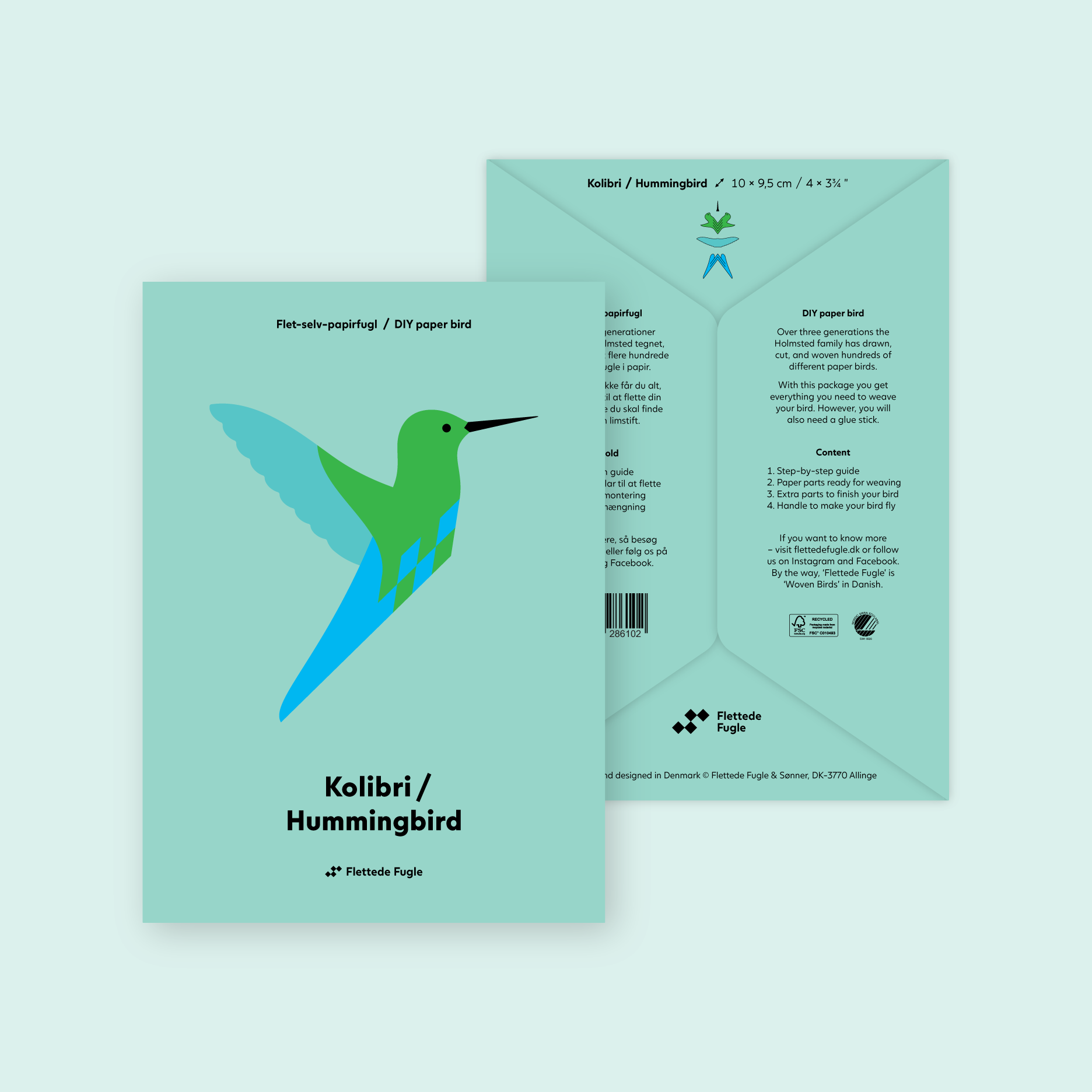 Kolibri - Flettede Fugle