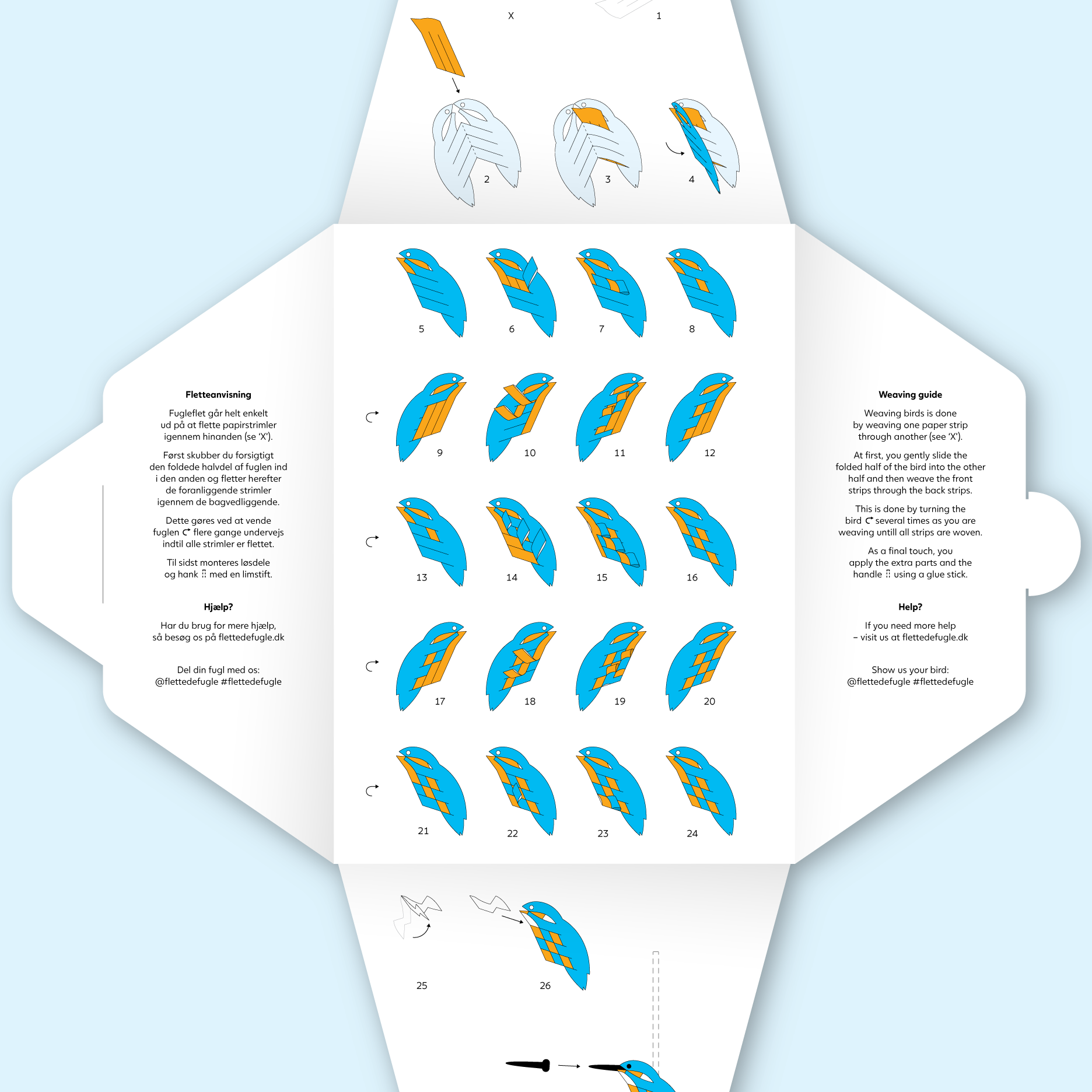 Isfugl - Flettede Fugle