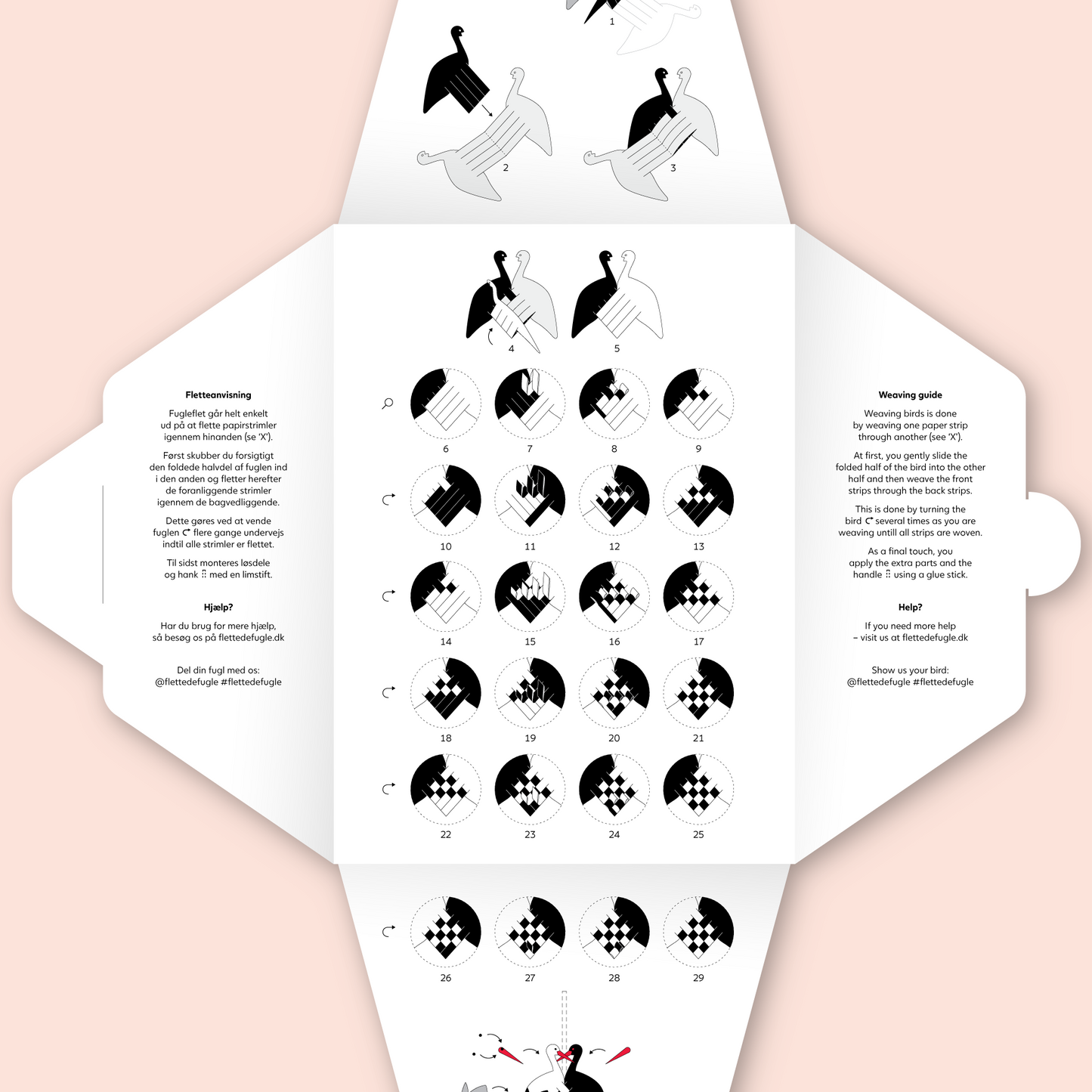 Stork - Flettede Fugle