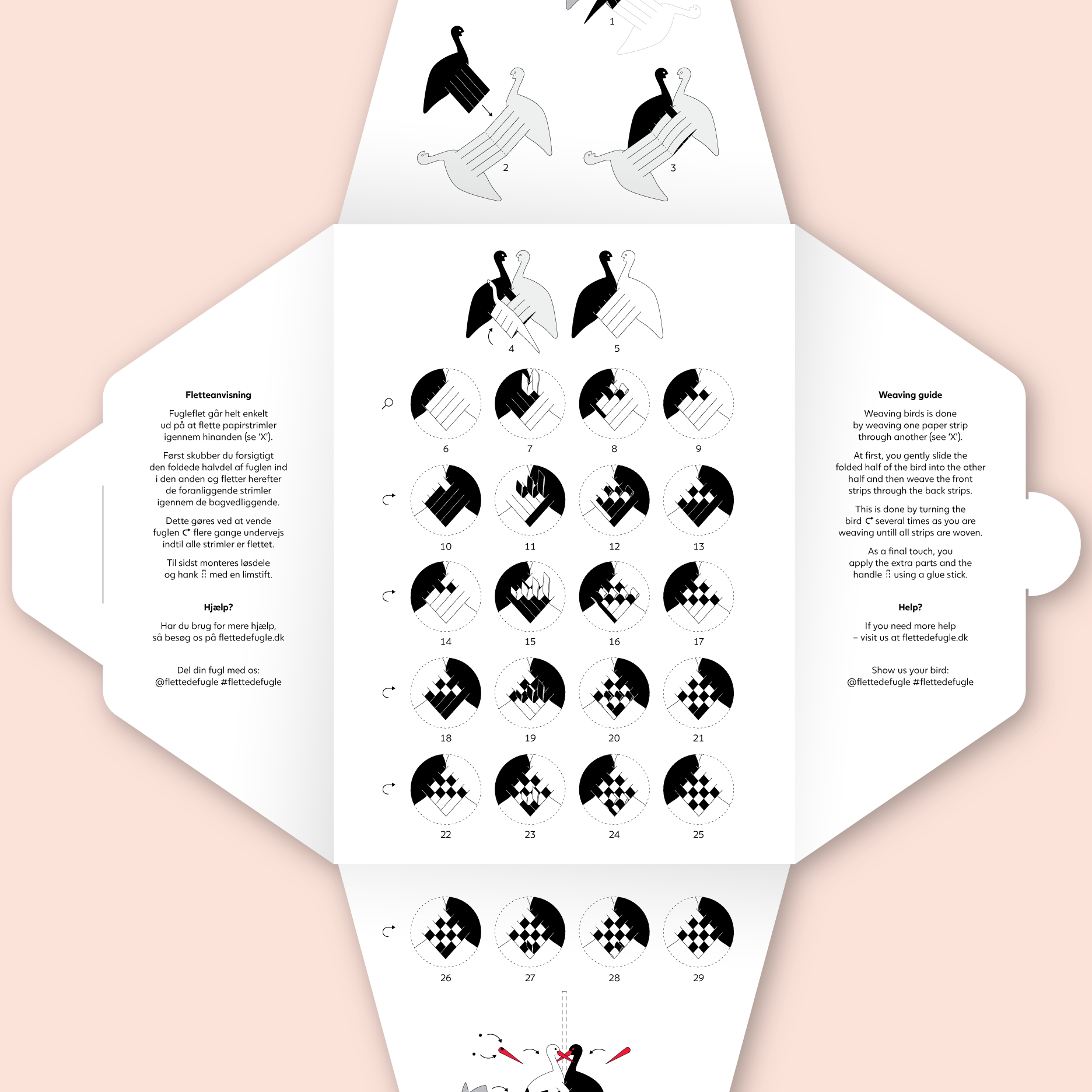 Stork - Flettede Fugle