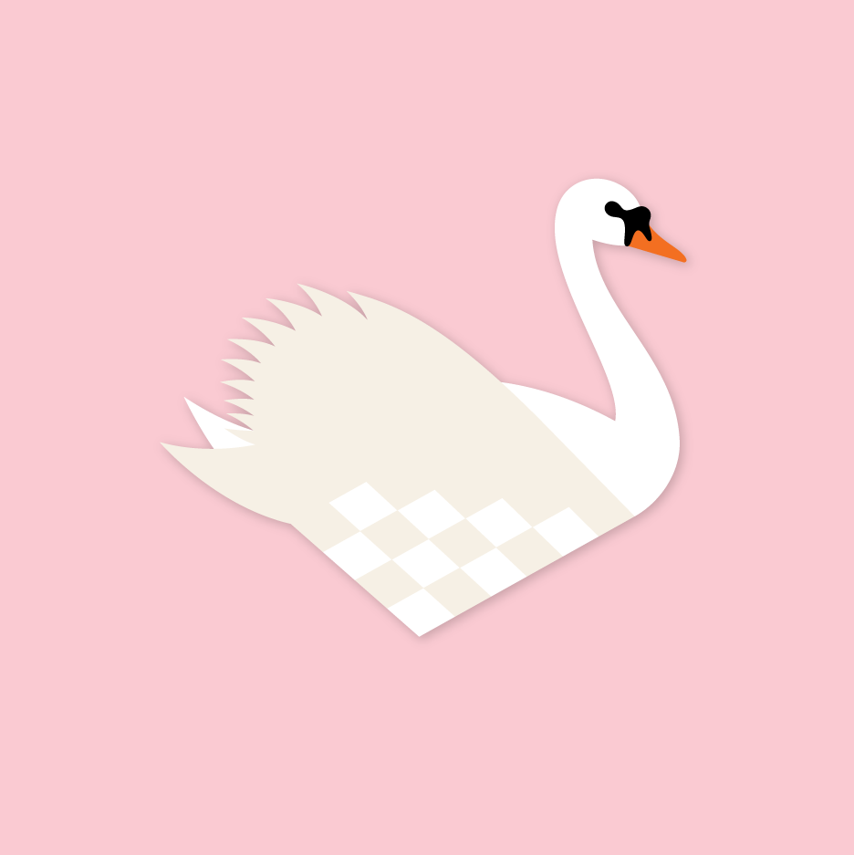 Svane - Flettede Fugle