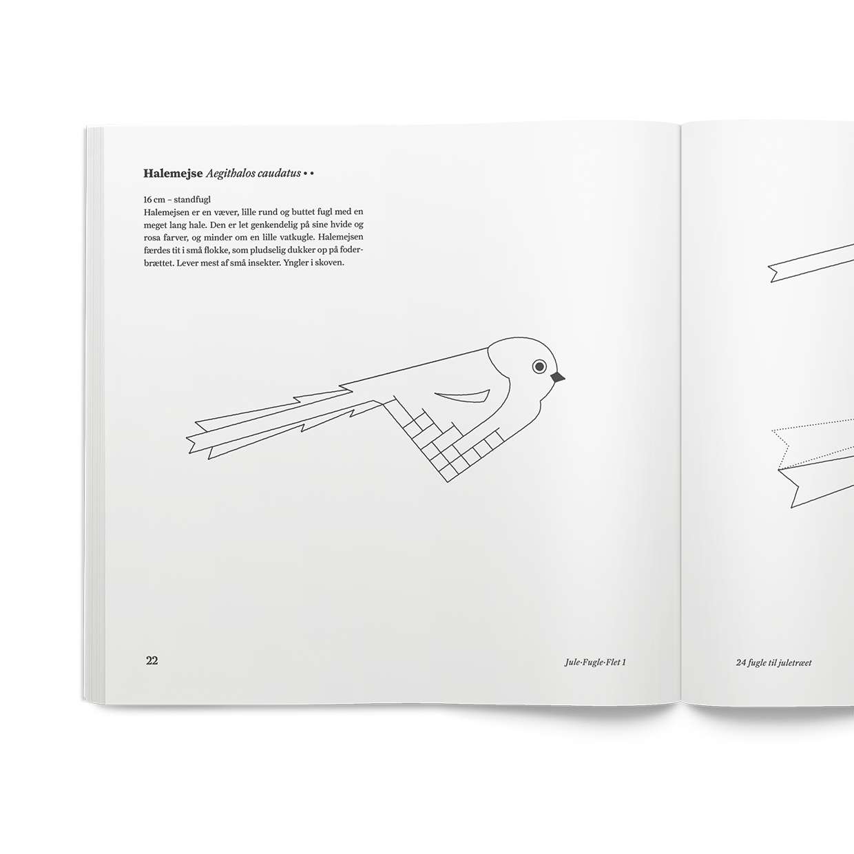 Jule Fugle Flet 1 - Flettede Fugle