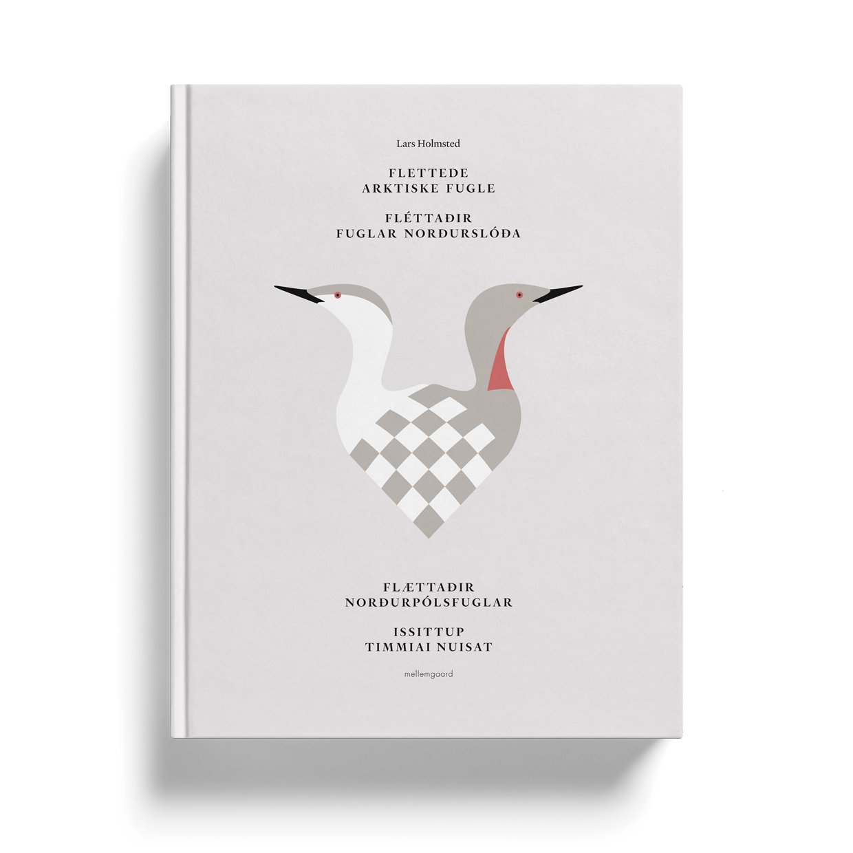 Hobbybogen til at lave papirsflet Flettede Arktiske Fugle af Lars Holmsted