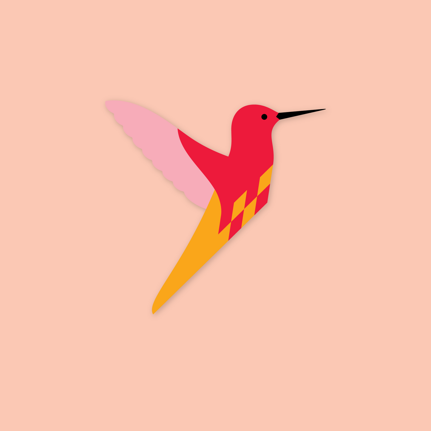Kolibri (rød)
